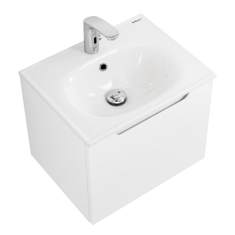 Столешница из керамогранита 616x468 KEP-60-BO Bianco Opaco