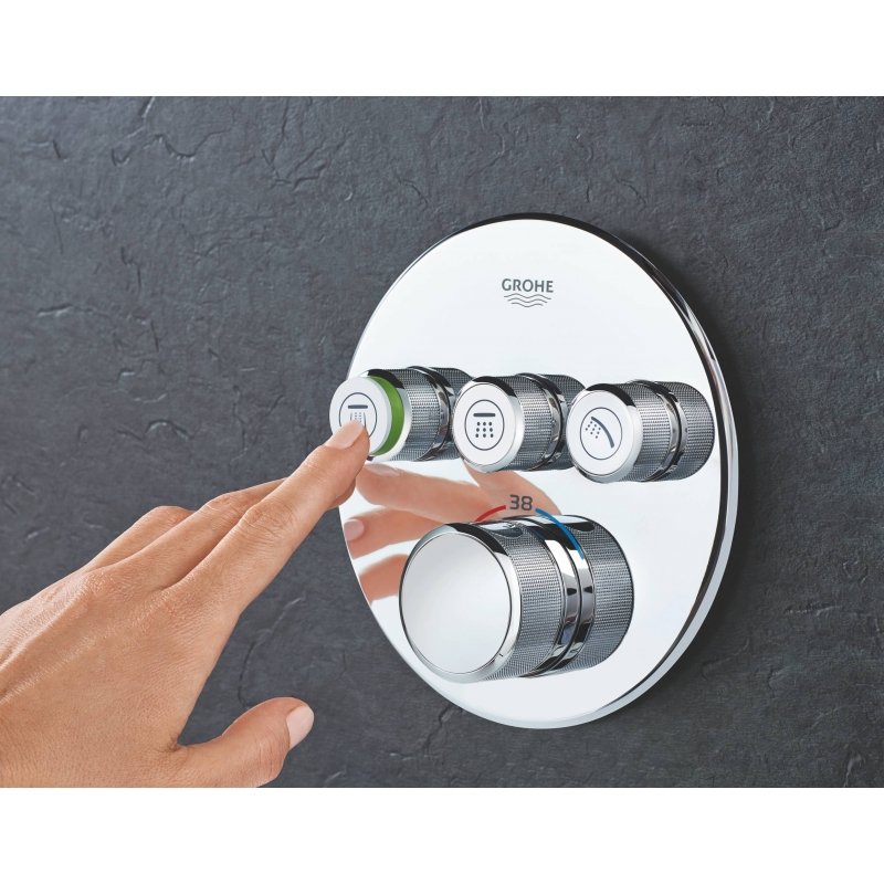 Термостат для душа Grohe Grohtherm SmartControl 29121000 хром