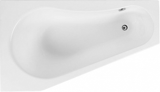 Акриловая ванна Aquanet Brize 160x90 L (с каркасом)