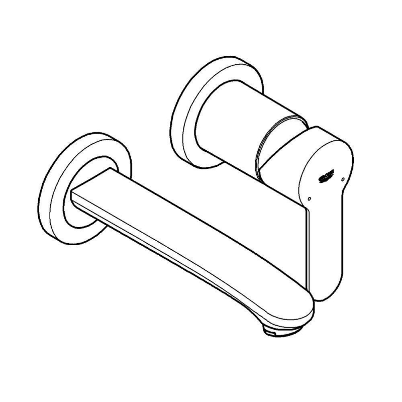 Смеситель для раковины Grohe Eurostyle Cosmopolitan 19571002 хром