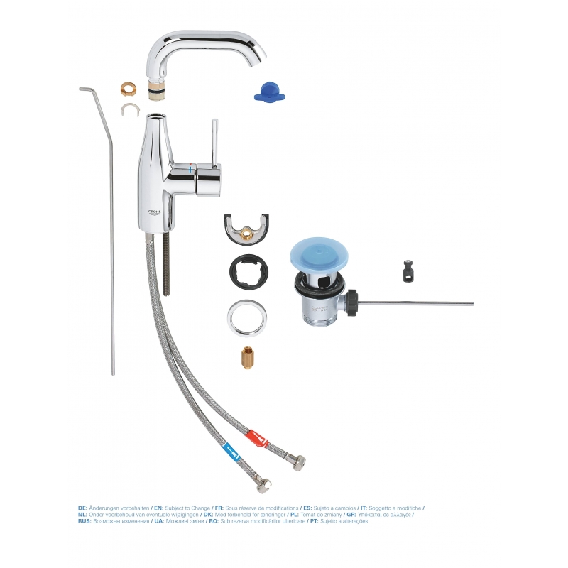 Смеситель для раковины Grohe Essence New 23462001 хром