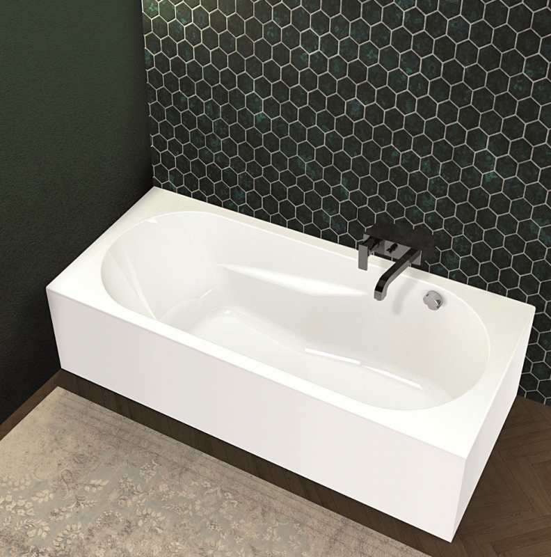 Акриловая ванна Riho Lazy 170x75 см L Plug&Play