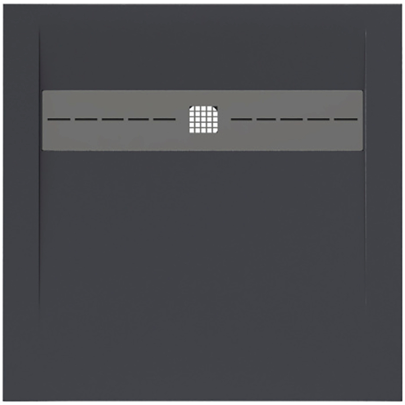 Душевой поддон Allen Brau Infinity 90x90 8.21001-AM антрацит