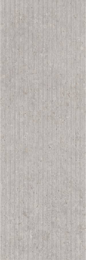 Риккарди серый светлый матовый структура обрезной 40x120x1,05