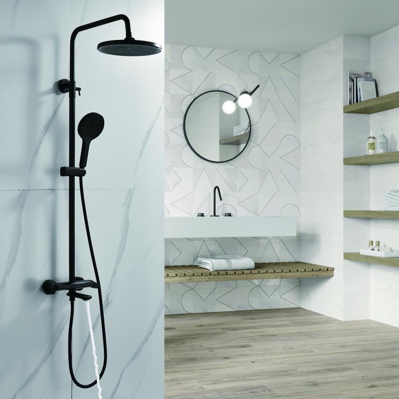 Душевая стойка с термостатом ROSE R39H R3936H