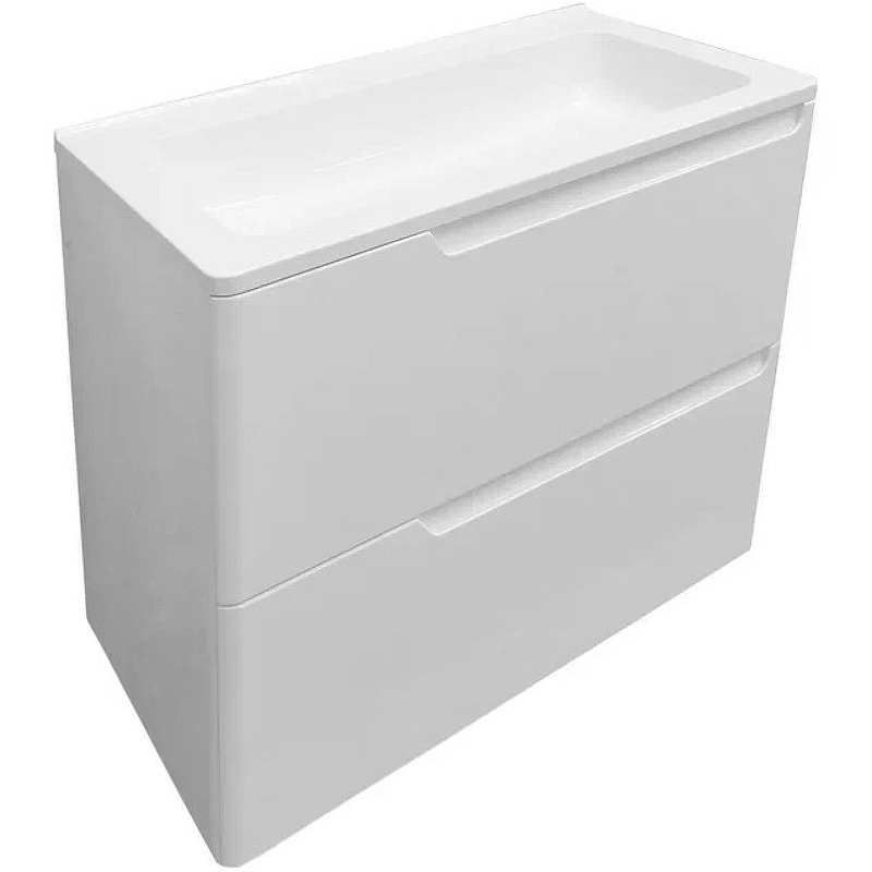 Комплект мебели Kare Luxe 600х450 подвесной 2 ящика (ШхГхВ) 598х446х607