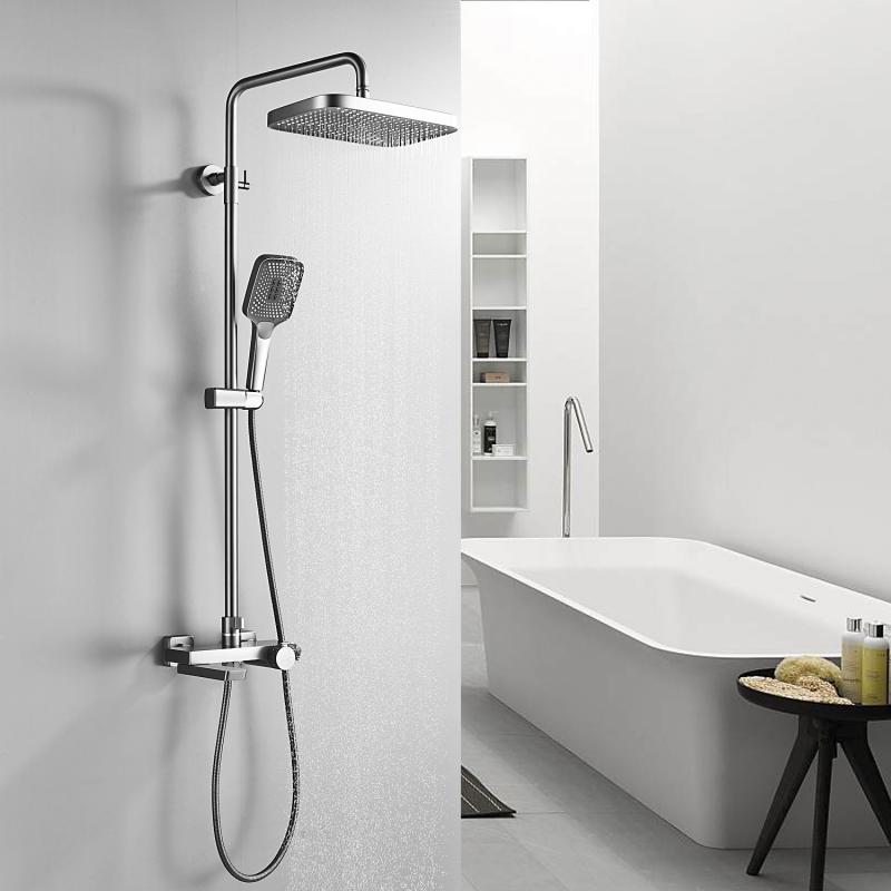 Душевая стойка с термостатом ROSE R18T R1896T