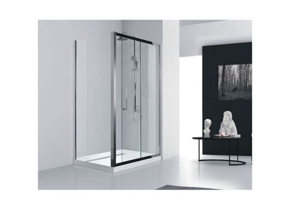 Душевой уголок Aquanet Delta NPE1131 150x80, прозрачное стекло