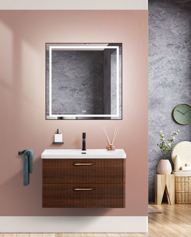 Керамическая раковина BelBagno BB-8076-3-80