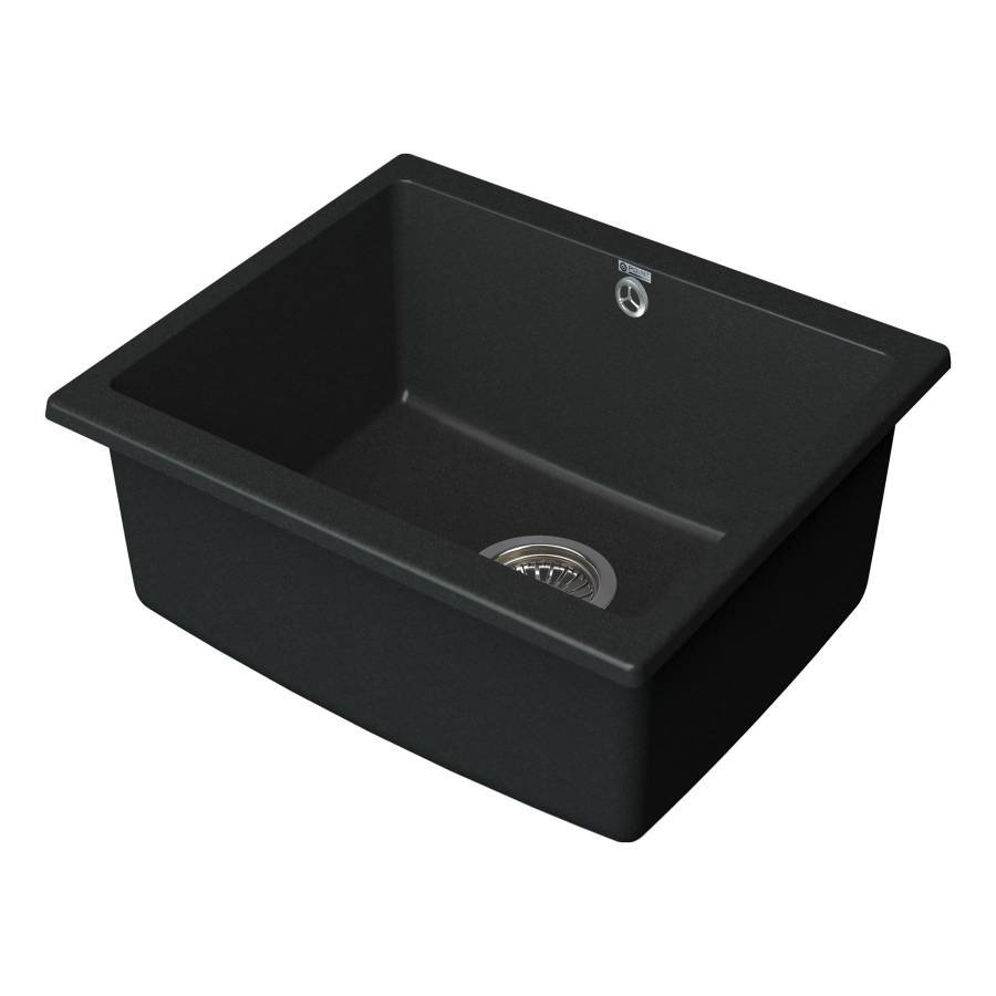 Мойка кухонная Point Сидли 55 PN3007B, черный