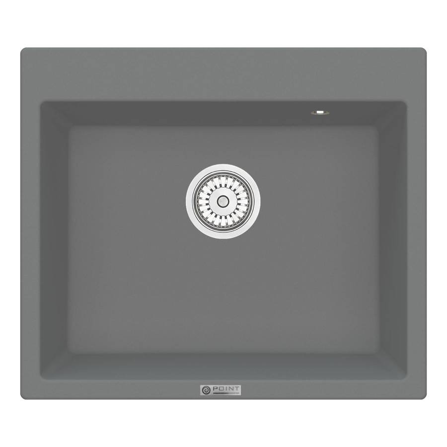 Мойка кухонная Point Бинга 60 PN3003AL, серый