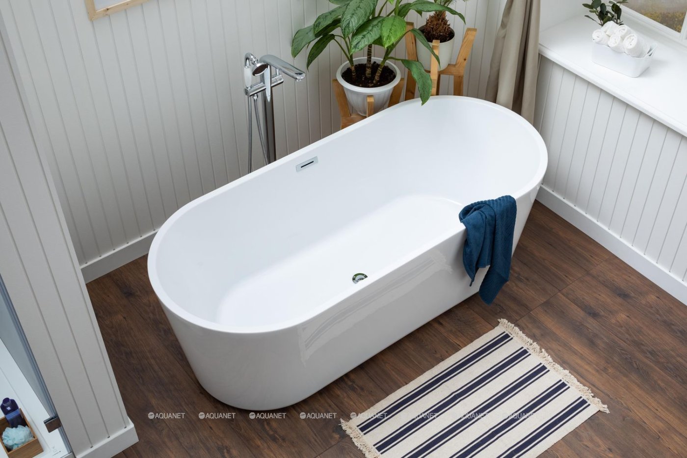 Смеситель для ванны с душем Aquanet JA-5001
