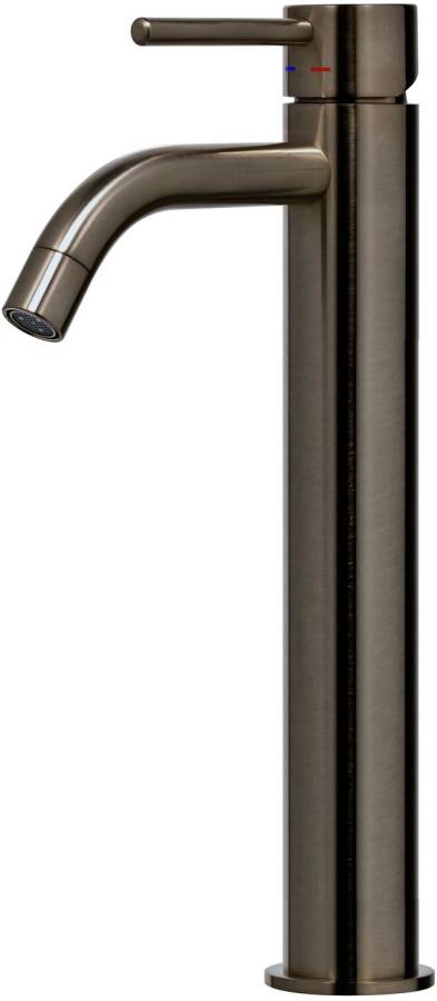 Смеситель для раковины Paffoni Light LIG081NKNSP никель черный брашированный