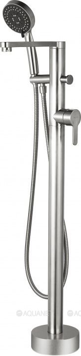 Смеситель для ванны с душем Aquanet Steel AF210-94S