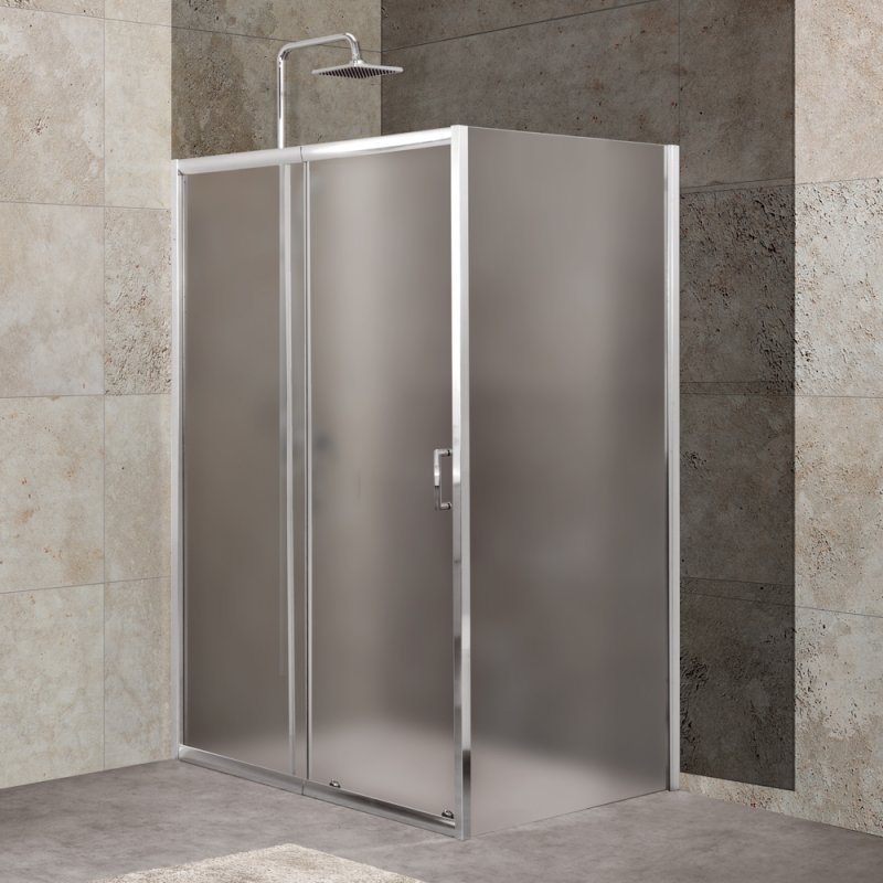 Душевой уголок BelBagno UNIQUE-AH-1-120/135-100-C-Cr