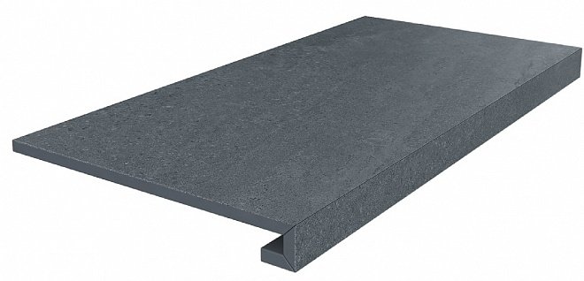 Ступень DD602420R\GCF клееная Про Матрикс антрацит обрезной 33x60x0,9