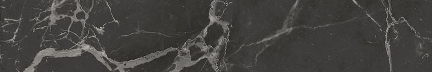 Бордюр Багет Коррер чёрный глянцевый обрезной 30x5x1,9