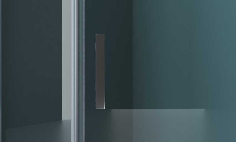 Душевой уголок BelBagno KRAFT-P-1-100-C-Cr-L