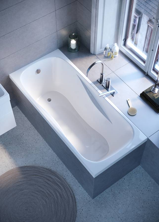 Акриловая ванна Creto Classio 160х70 см 10-16070