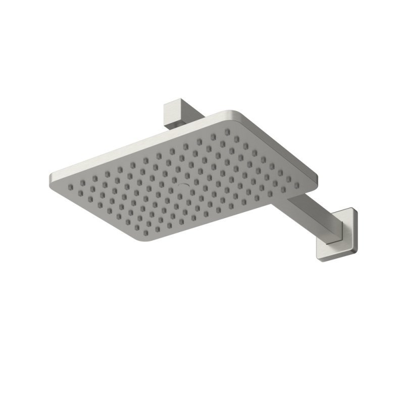 SLIDER-VDSET-01 Душевой комплект встраиваемый с изливом (смеситель, верхний душ, ручной душ со шлангом, излив, штуцер с держателем), хром