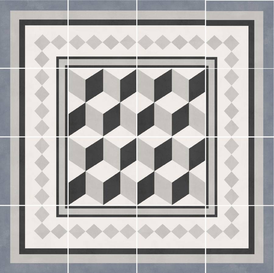 Керамогранит Elegance Border 19,8x19,8, Chalet