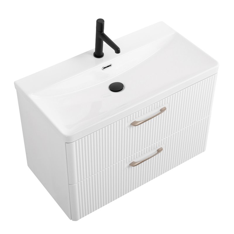 Керамическая раковина BelBagno BB-8076-3-80