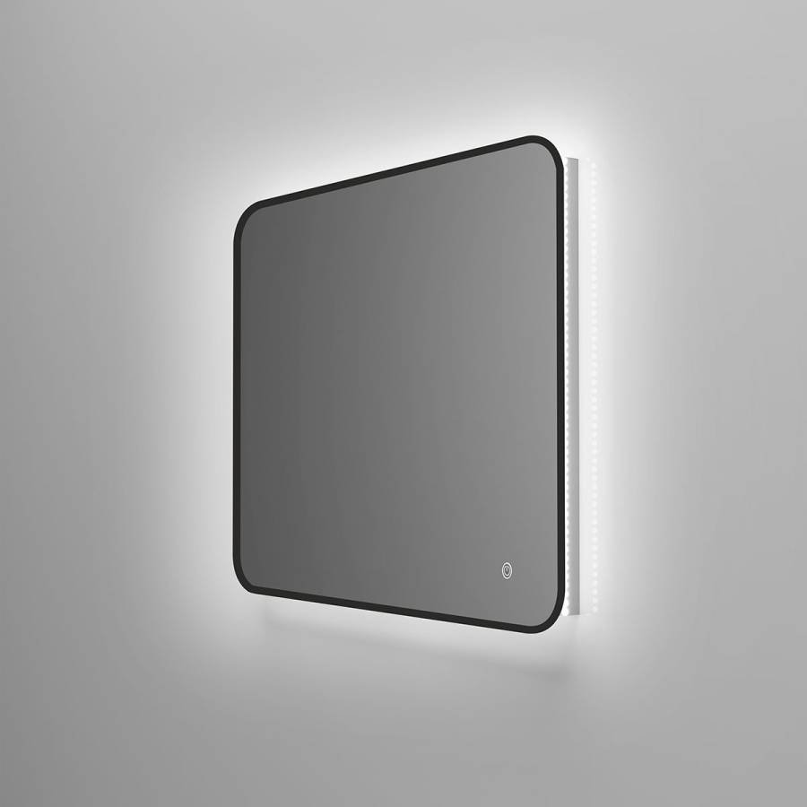 Зеркало LED VLM-3VC800B 800х600 c сенсорным выключателем и диммером