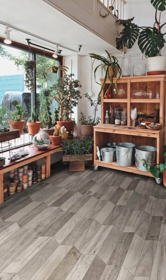 Керамогранит Treverksoul Grey Chevron M0MN 11х54