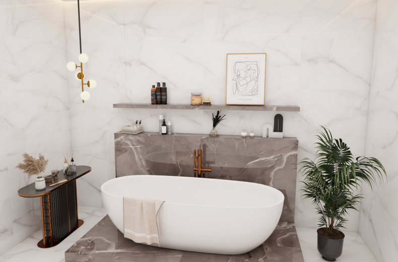 Duna/Colortile - Onyx Rich Bianco - Керамогранит - 120х60 см