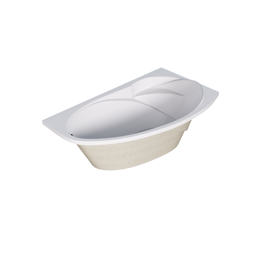 Акриловая ванна 1Marka Aima Design Dolce Vita 180х80 01дов1880