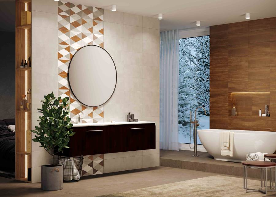 Вставка Mountain almond 25х50