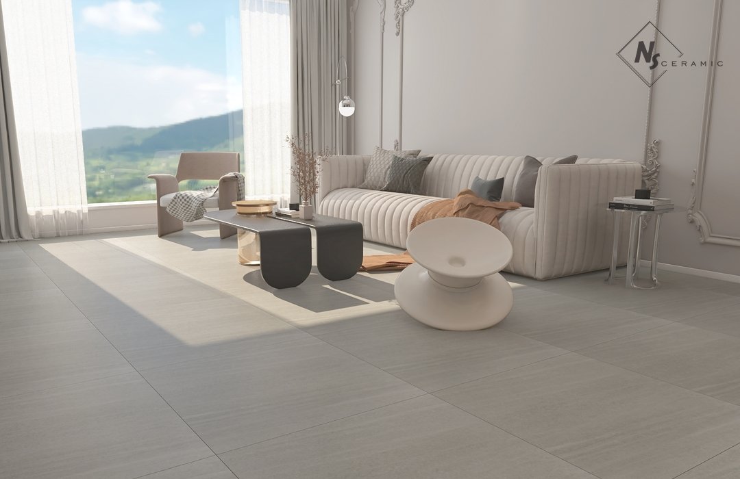 NS Ceramic Керамогранит с Эффектом Камня NSC8043 Grey 80x80 - керамическая плитка и керамогранит