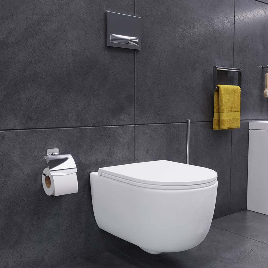 DX86C1800SC Sirius Унитаз подвесной безободковый с функцией биде с сиденьем микролифт