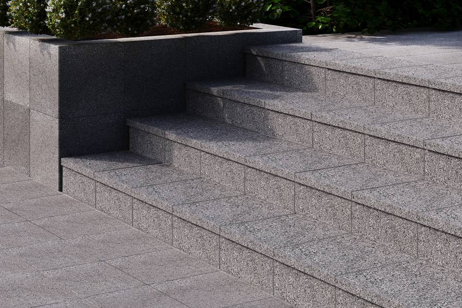 Противоскользящая плитка, BASE GRIS ANTISLIP 33х33, Milan