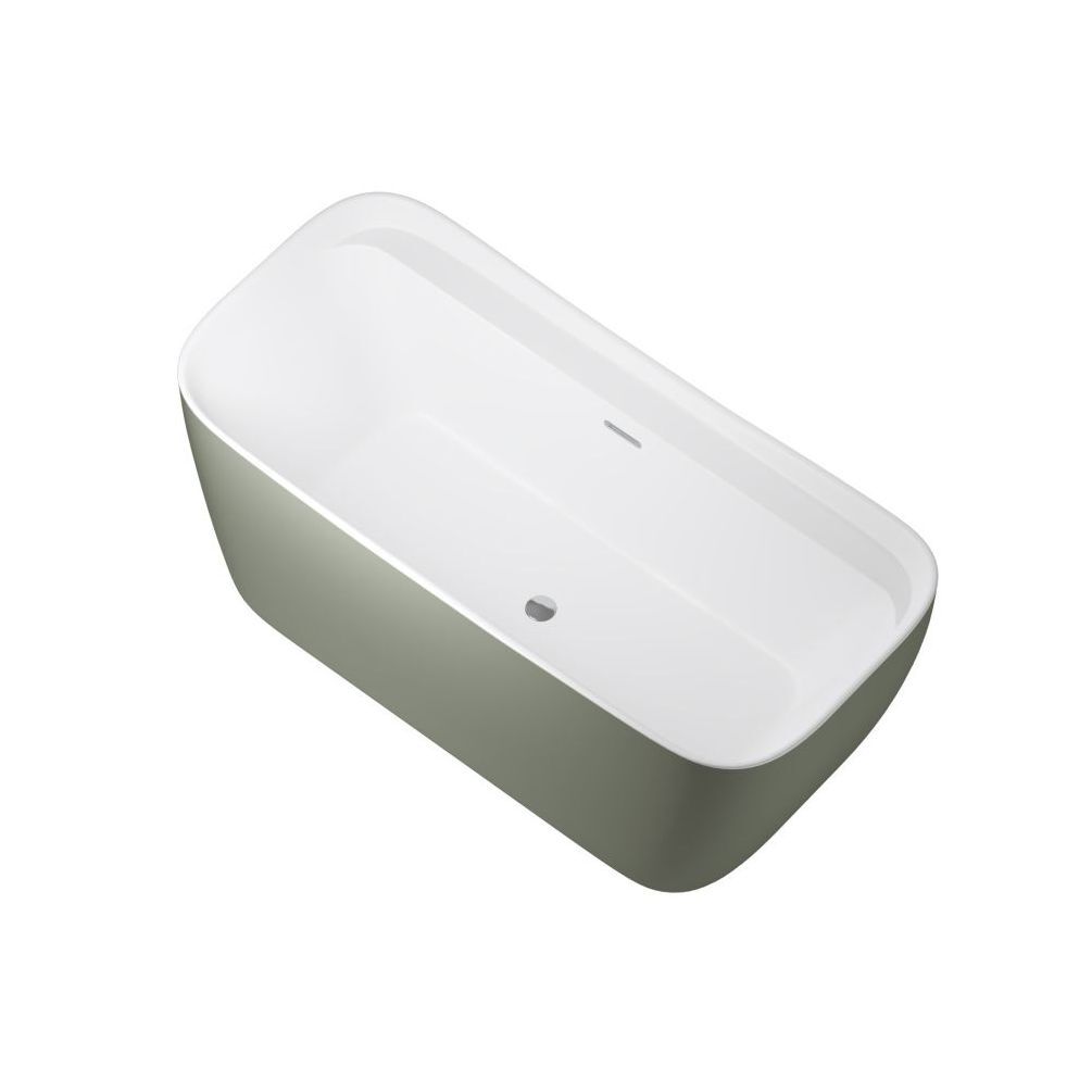 Акриловая ванна Allen Brau Infinity 170x78 2.21002.21/CGM белый матовый/цементно-серый, шт
