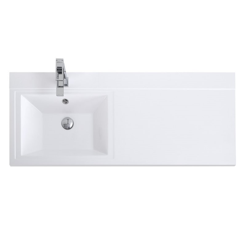 Тумба с раковиной напольная BelBagno KRAFT-LVD-58/120-L Pino Pasadena, раковина белая