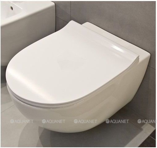 Унитаз подвесной Vitra Sento  безободковый (без сиденья)