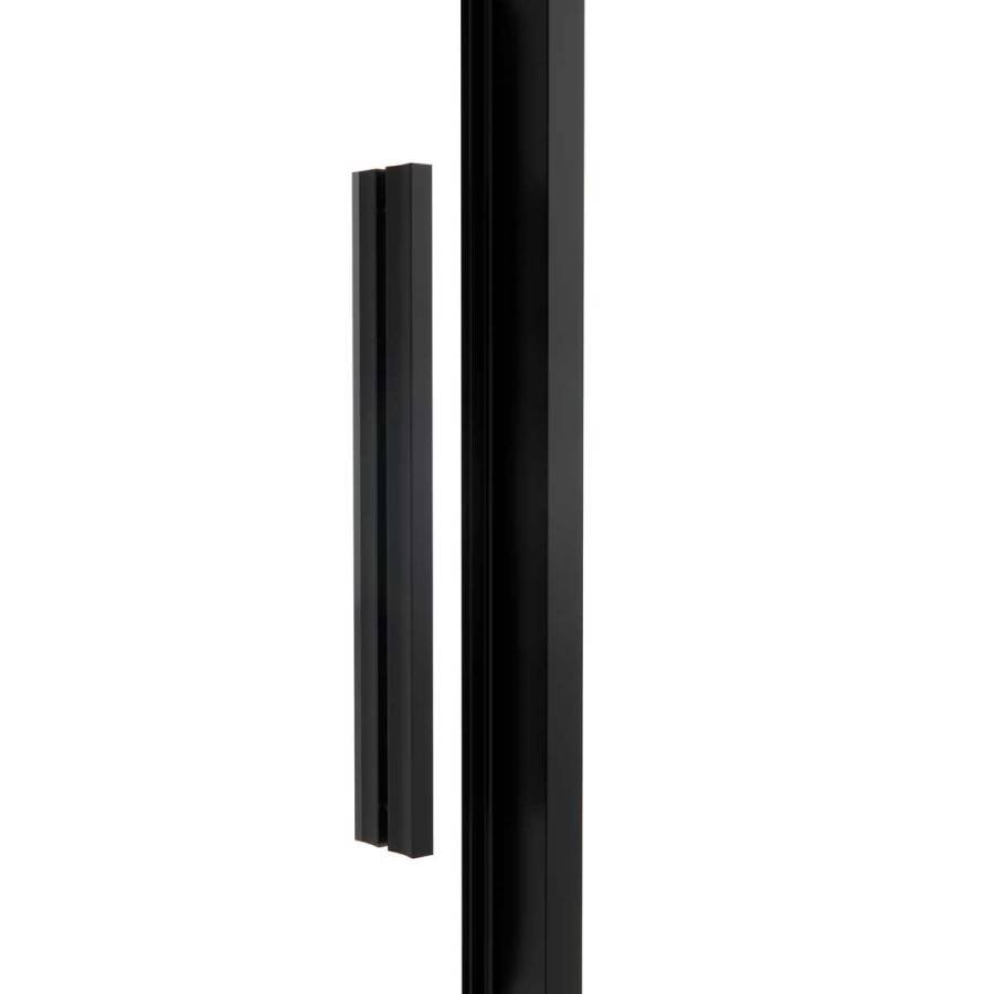 Душевой уголок Slim Soft VSR-1SS9014CLB, 1400*900, черный, стекло прозрачное