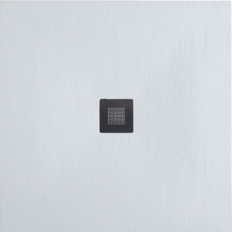 Душевой поддон Allen Brau Priority 100x100 8.31005-21 белый камень