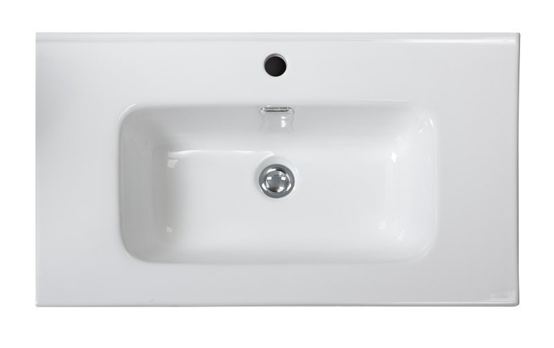 Тумба с раковиной подвесная BelBagno KRAFT 100 Bianco Opaco, раковина белая
