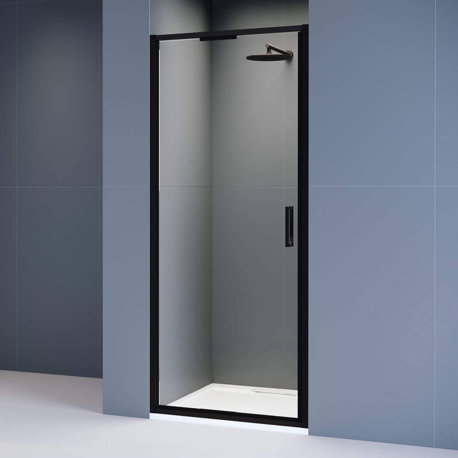 Душевая дверь 100*195 RGW SV-05-B Чёрный/Прозрачное/8 мм (Easy)