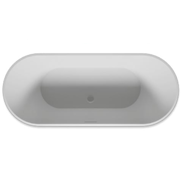 Овальная ванна из искусственного камня Riho Barcelona 170х70 белая BS0500500000000
