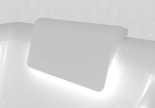 Акриловая ванна  STILL SQUARE LED 170x75 L RIHO FALL