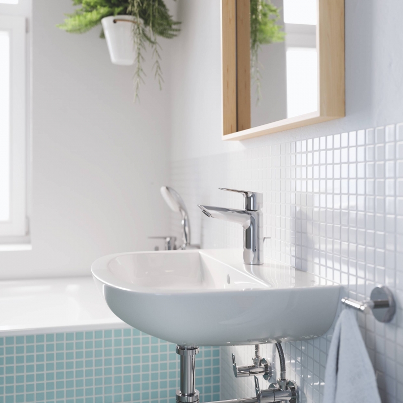 Смеситель Grohe BauLoop для раковины 23762001 хром