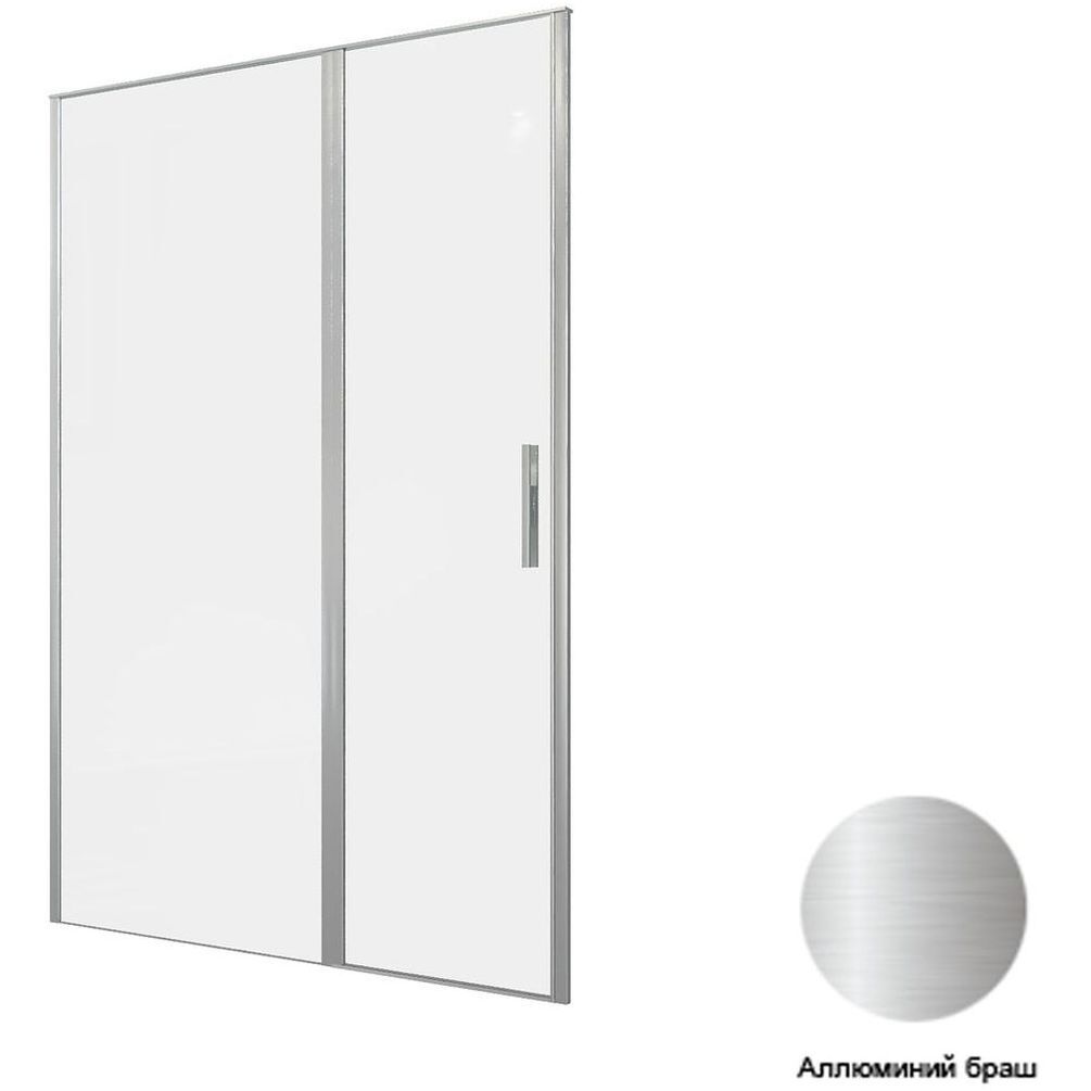 Душевая дверь Allen Brau Priority 140 3.31035.BA серебро браш