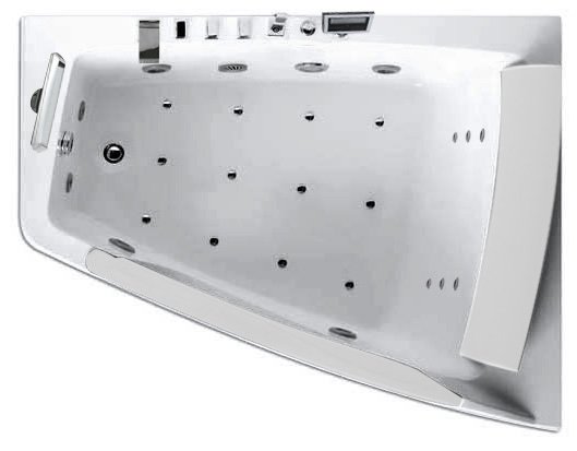 Акриловая ванна Gemy 170х130 G9056 O R