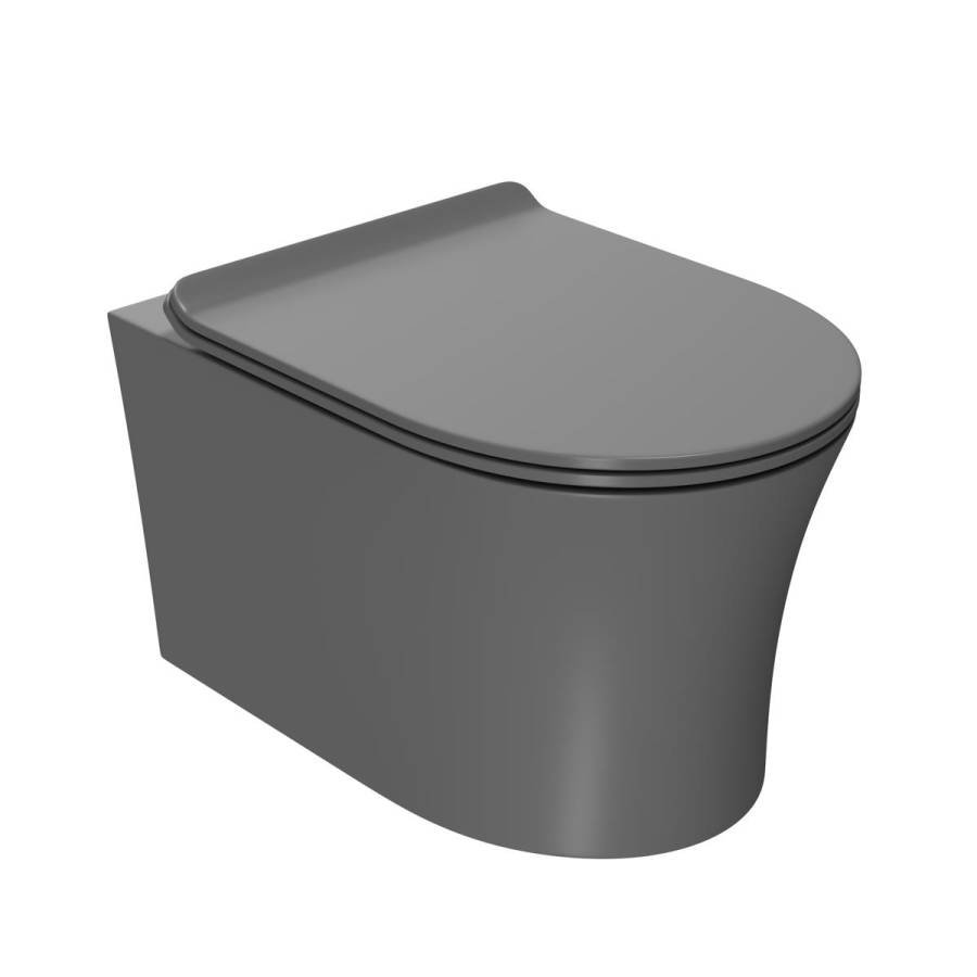 Сет: OLI 120 ECO Sanitarblock pneumatic+Панель KARISMA, хр. мат.+Унитаз Point Вега, сер PN41711GM