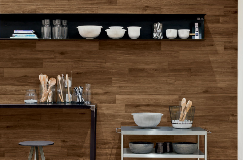 Woodglam - Керамогранит - Pav. Noce - 10x70 см
