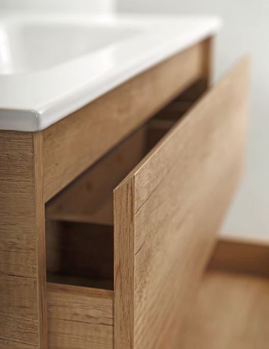 Тумба с раковиной подвесная BelBagno KRAFT 100 Bianco Opaco, раковина белая