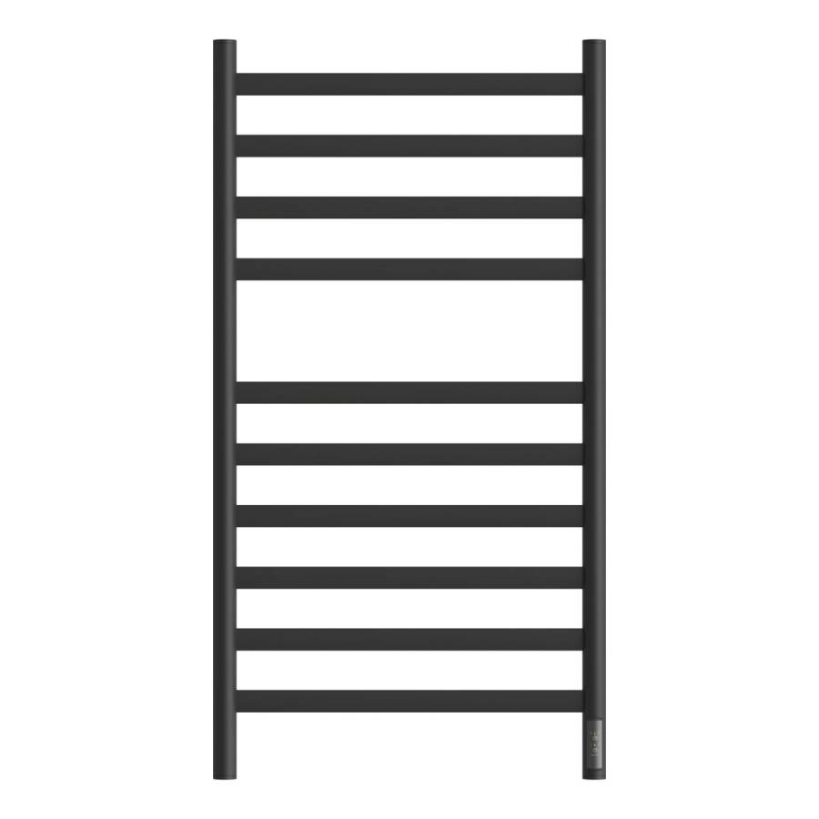 Полотенцесушитель электрический Point Селена PN16850B П10 500x1000, диммер справа, черный